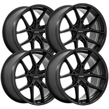 (Set of 4) Niche NC279 Prodigy 5 24x10 5x112 +20mm Matte Black Wheels Rims