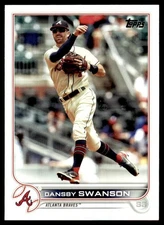 2022 Topps Dansby Swanson Atlanta Braves #507