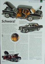 MERCEDES-BENZ 280 SE W 108 in 1-18 von Norev....ein Modellbericht #2207c