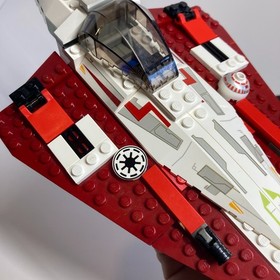 LEGO Star Wars Jedi Starfighter 7143 Complete With Instructions + Minifig