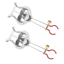 2 Pcs Saxophone Music Clip Marching Band Holder Clarinet French Horn
