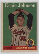 1958 Topps Ernie Johnson (Player Name in White) #78 0z0n
