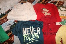 Boys Clothes Lot 7 Size T-Shirts long sleeves Minecraft Under armor 18 Total