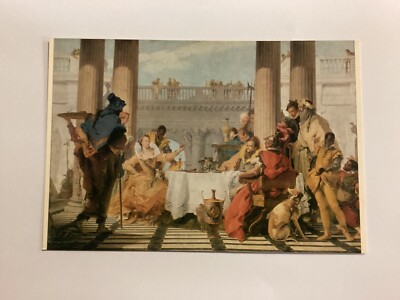 Giovanni Tiepolo Banquet of Cleopatra Victoria Gallery Australia