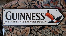 Cast Iron Guinness Toucan Pub Sign - Irish brewery