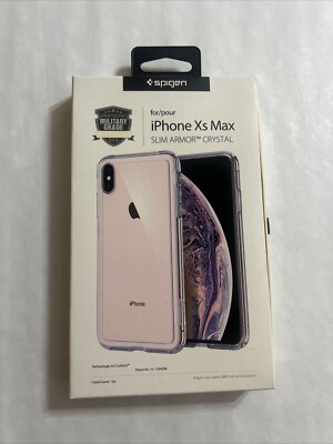 iPhone Xs Max Case Spigen [ Slim Armour]  Crystal Clear
