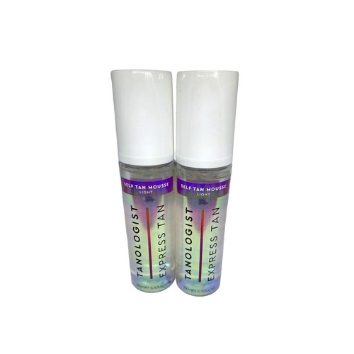 2 Tanologist Express Self Tan Mousse Light 6.76z+ 1 Self Tan Face/Body Drops Lot - Picture 4 of 18