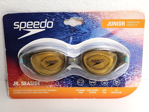 Speedo Jr. Seaside Kinder Schwimmbrille - Antibeschlag Gläser - Alter 6 - 14