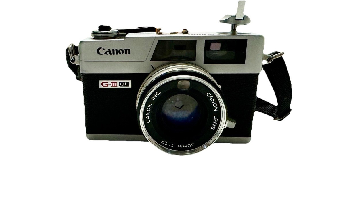 w*4様 Canon G-III QD G-III QL17 40mmレンズ付き Canon Canonet QL17 GIII G3 Rangefinder Film Camera 40mm 1.7 | eBay