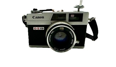 Canon Canonet QL17 GIII G3 Rangefinder Film Camera 40mm 1.7 | eBay