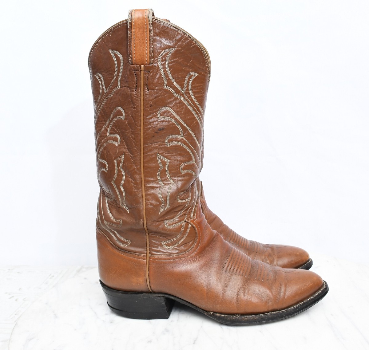 Tony Lama Boots - Mens 8 1/2 EE - Brown/Tan Tony Lama Men main image 3