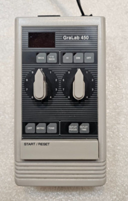 GRALAB 450 DARKROOM TIMER  (Digital digits does not display correctly)