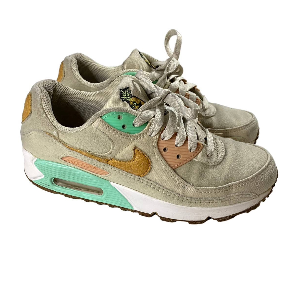 nike air max 90 lx happy pineapple