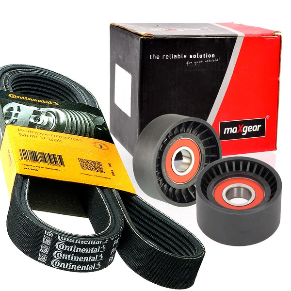Contitech 6PK1153 Keilrippenriemen + Rolle FüR Movano Vivaro A Master II-image