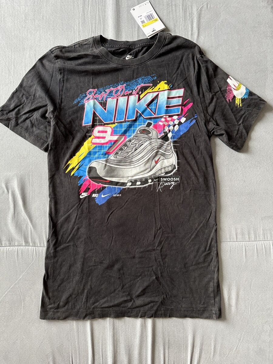 Nike Sportswear Air Max 97 Racing Black T-Shirt DR8000 010 Nike Sportswear Air Max 97 Racing Black T-Shirt DR8000 010