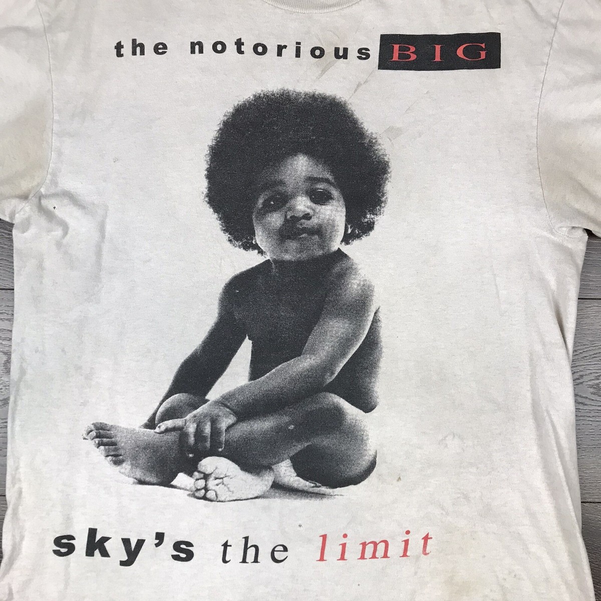 Notorious BIG Sky's The Limit Retro Band Tee Size Large | eBay