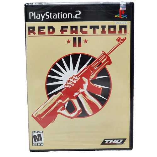 Boîte PS2 Red Faction II Avec Notice – Pas De Jeu, état Correct