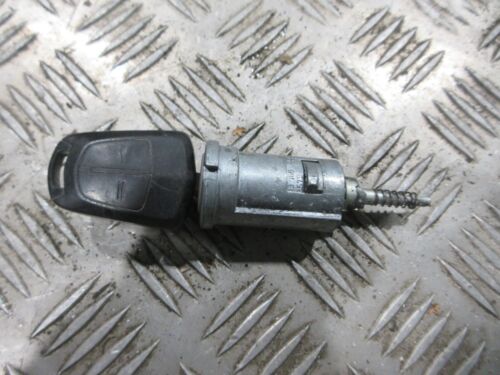 2000-06 VAUXHALL CORSA C 16V SXi MK2 IGNITION BARREL & KEY 13168306 #1466