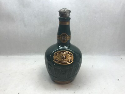 CHIVAS Bros GREEN ROYAL SALUTE Scotch WHISKEY Bottle Scottish IMPORT Wade