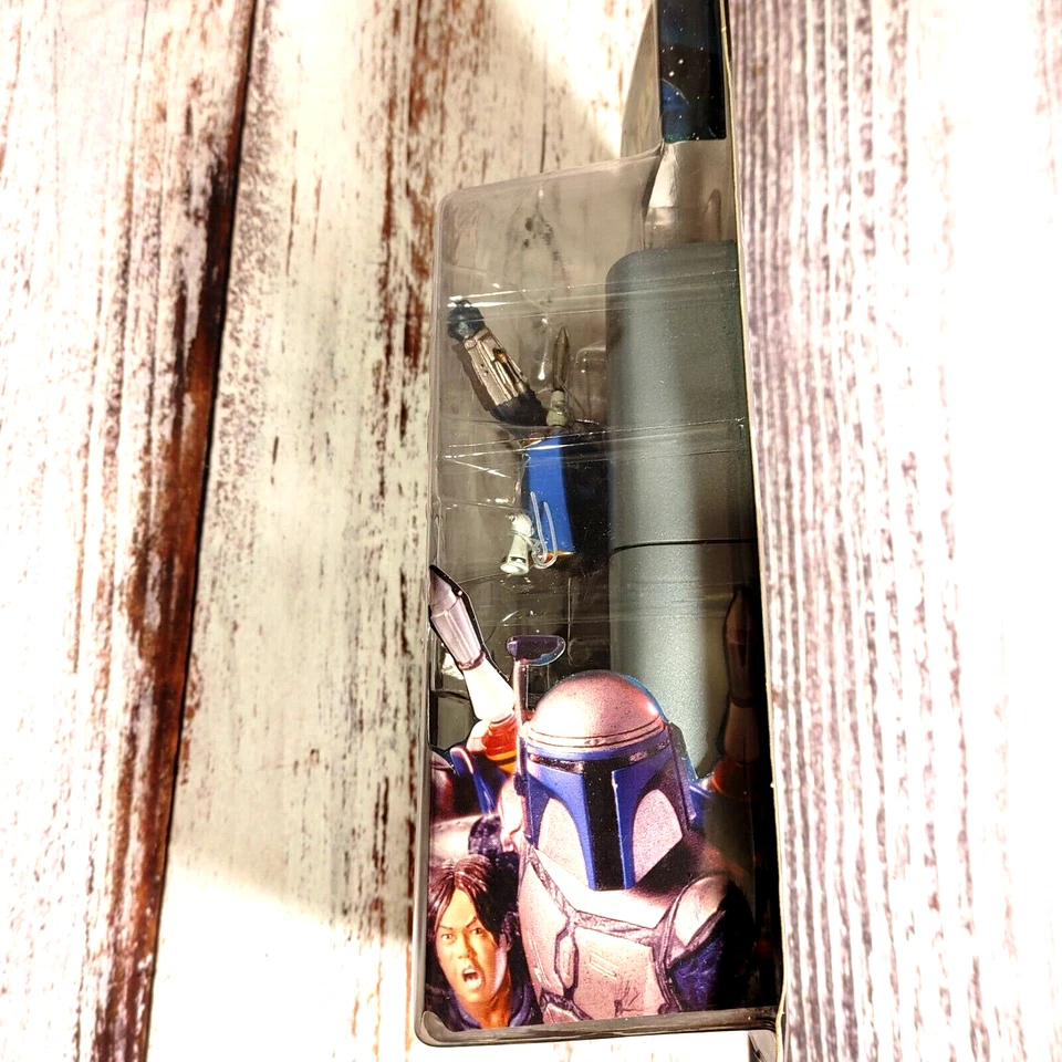 Star Wars Unleashed Jango and Boba Fett 2002 nuevo sellado de fábrica. Hasbro. Foto 3 de 4