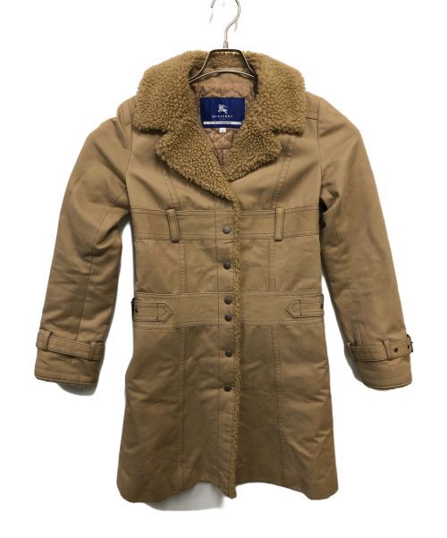 Burberry Blue Label Back Boa Chester Coat Size M