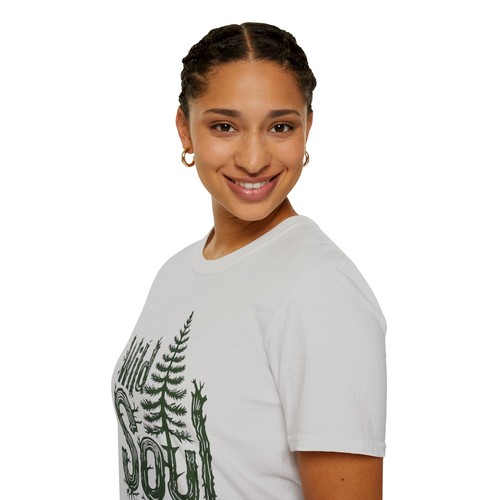 Wild Soul T-Shirt, Nature Lover Gift, Camping Tee, Hiking Tee, Outdoors Tee - Picture 5 of 41