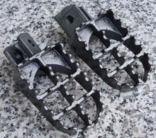 Yamaha PW50 PW80 TTR90 TTR110 TW200 TW 200 XT350 PW 80 TTR 90 110 FOOT REST PEGS