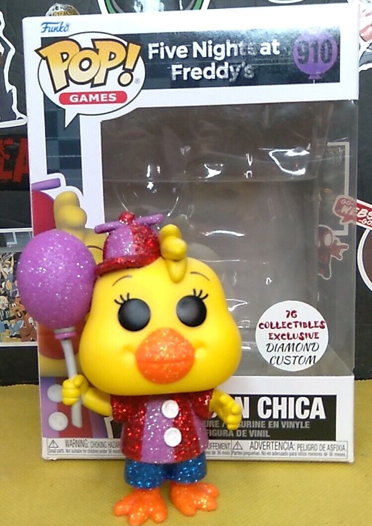 → FUNKO POP BALÃO CHICA 910 - FIVE NIGHTS AT FREDDY'S