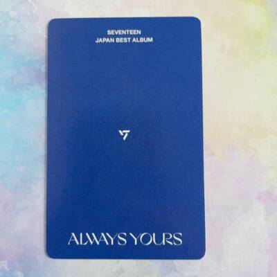SEVENTEEN ALWAYS YOURS JAPAN BEST ALBUM Photo Card Carat Ver