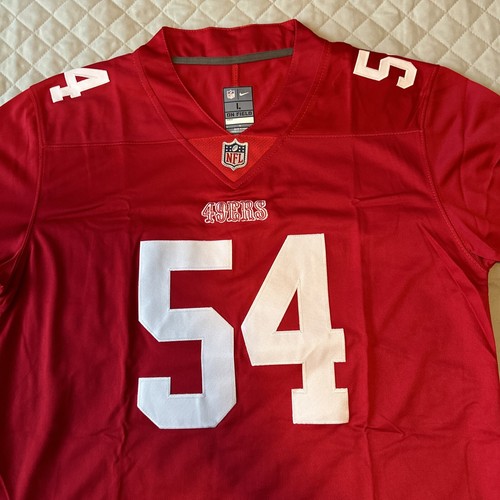 Fred Warner Jersey San Fransisco 49ers Red #54 Large Stitched - Picture 6 of 6