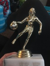Girls Basketball Trophy Figurine