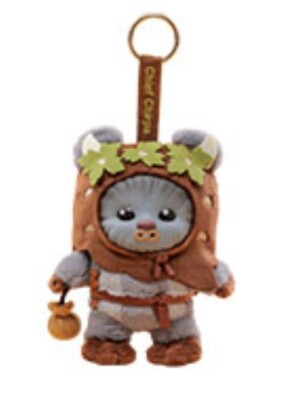 Hot Toys Set of 8 Cosbi Ewoks Plush Keychain Star Wars Celebration