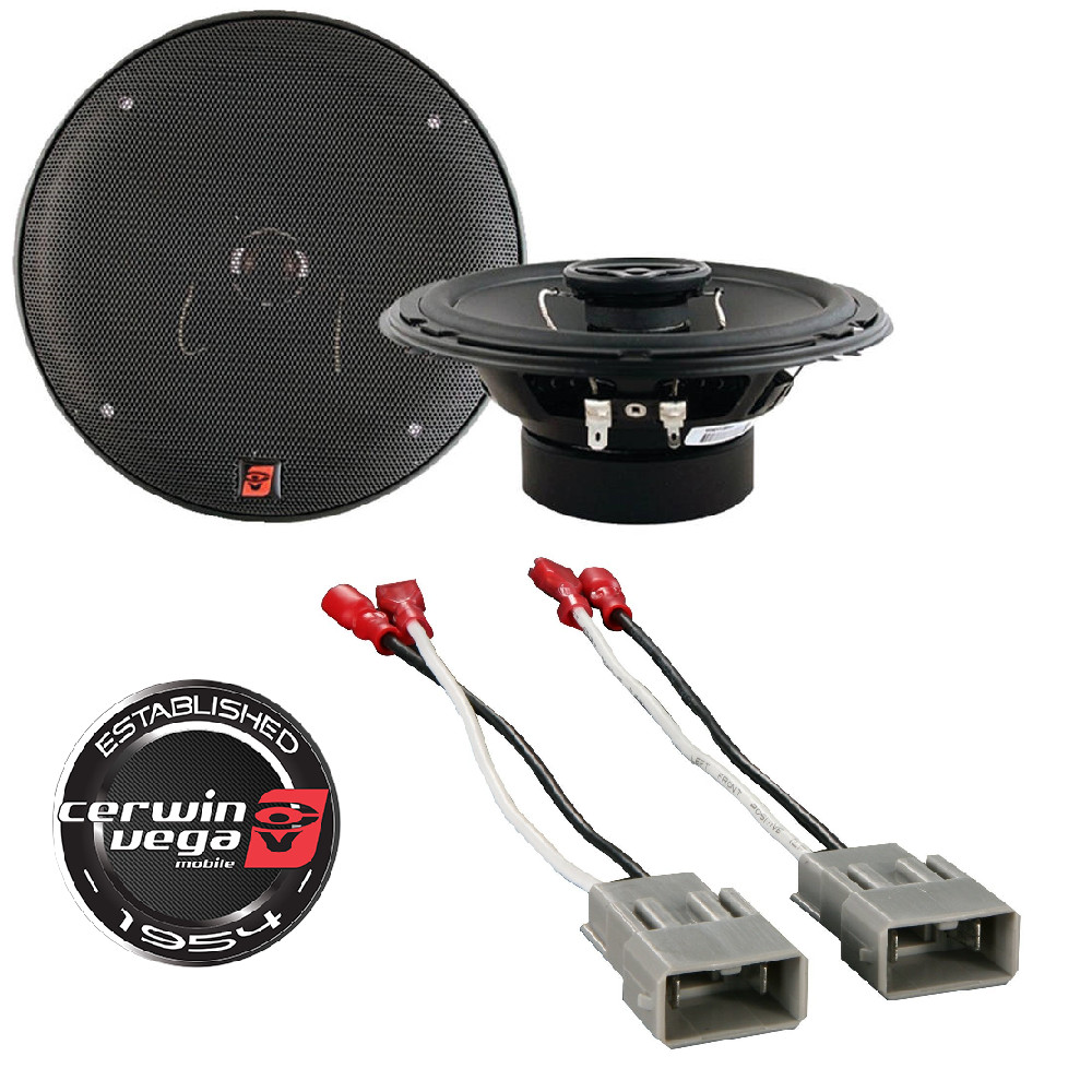 Автомобильные коаксиальные колонки CERWIN VEGA 65 2Way со жгутом проводов для некоторых автомобилей Honda