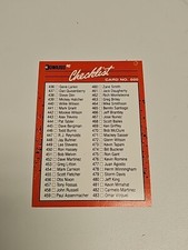 Checklist 436-537 - 1990 Donruss #500 - Baseball Card