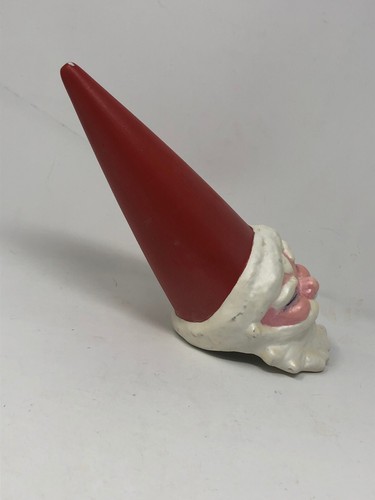 Vintage 1967 Ceramic Winking Santa Head Mid Century Christmas Signed Josie - Picture 4 of 8