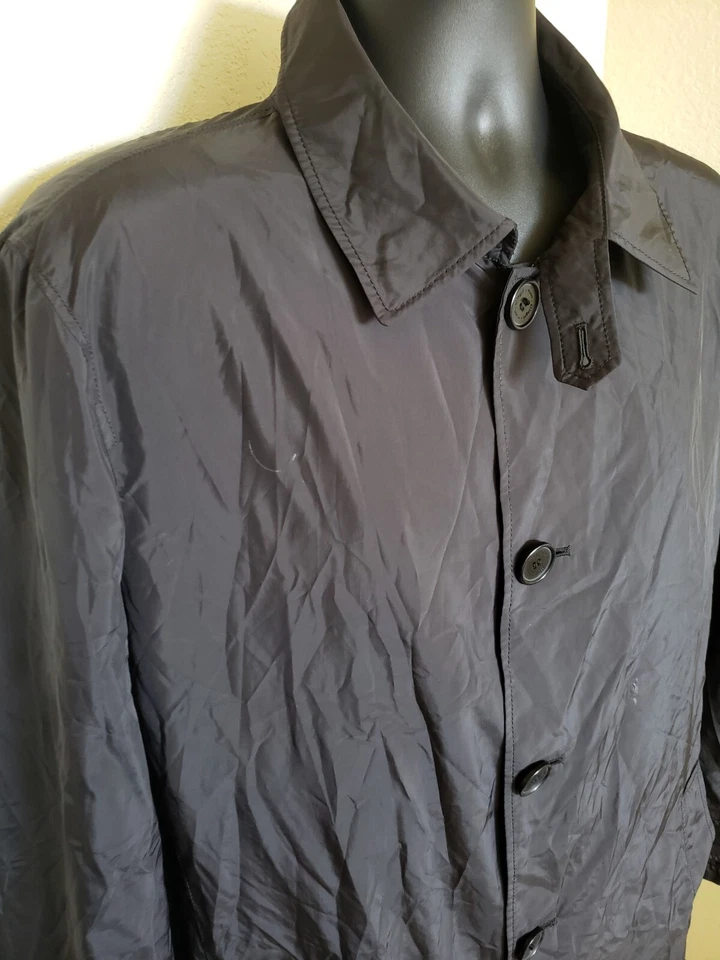 Allegri Milano Lightweight Windbreaker Rain Jacket w Self Storing Zip Pouch S 54 - Image 3 of 4