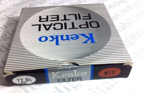 Professional Kenko 72mm Warming W10 Warm Orange Glass Lens Filter 72 mm Japan - Picture 2 of 3