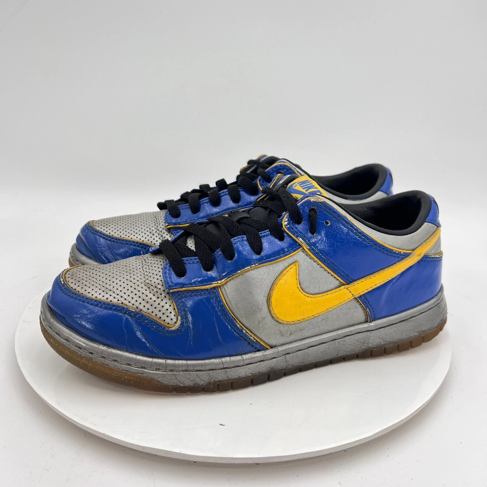 Chaussures bleues Nike Dunk Low Supreme Ronaldo R9 Mercurial homme pointure 9 318643 071