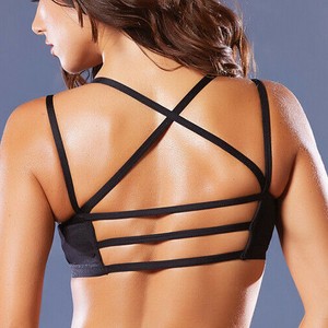 cage sports bra