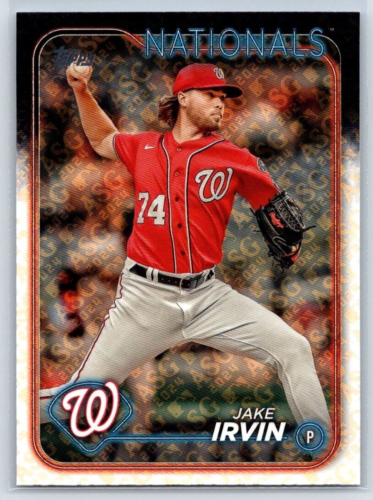 2024 Topps All Star Game Foil Stamped #621 Jake Irvin ASG Washington Nationals