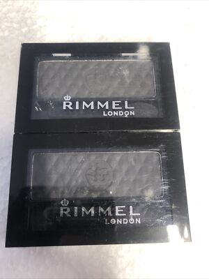 Rimmel London Glam Eyes Mono Lidschatten 2,4 g Nr. 214 Jet Black X 2