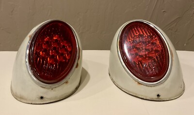 Vintage VW Bug Beetle Snowflake Taillights 1955 To 1961 Hella