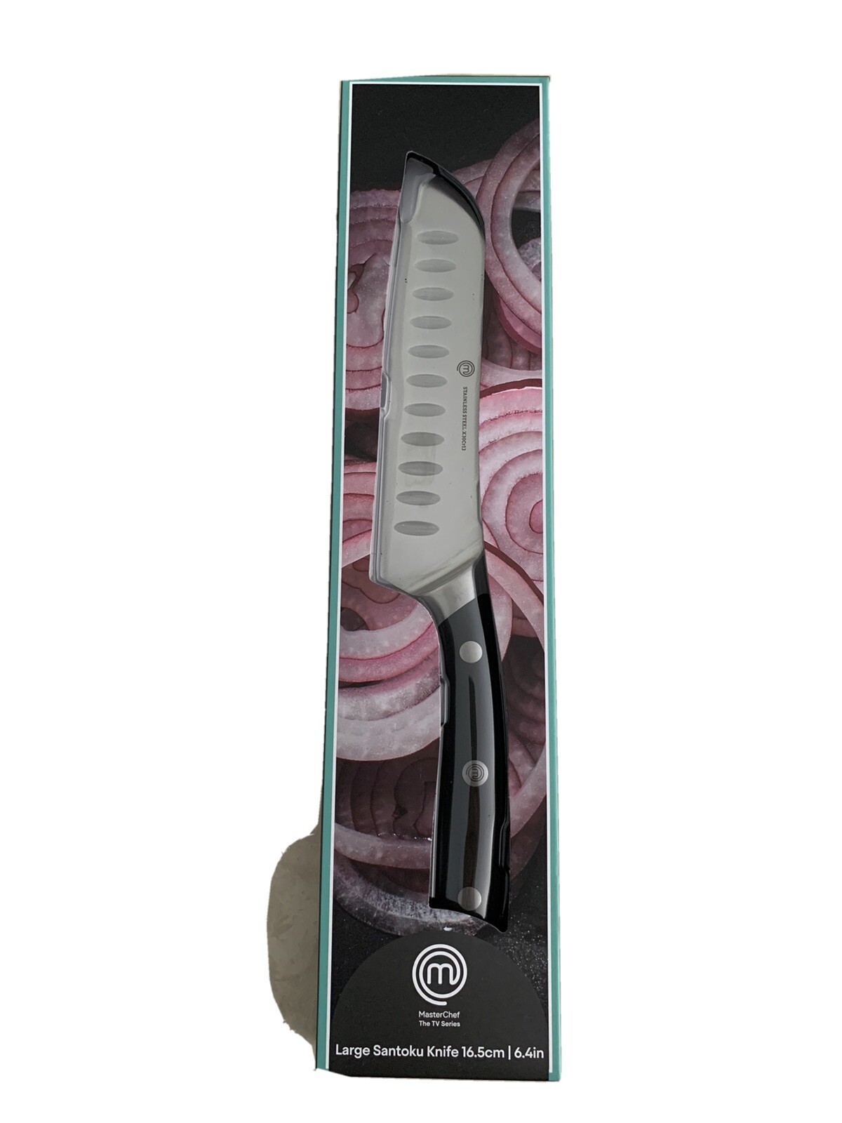 MASTERCHEF The TV Series LARGE SANTOKU KNIFE 16.5cm 6.4inch FREE SHIP