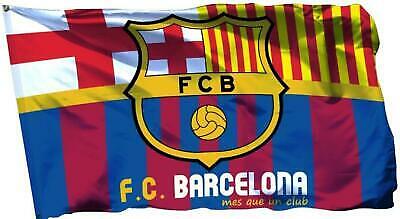 FC Barcelona フラッグ Barcelona FC Flag Banner 3x5 ft Spain Soccer Bicolor New