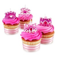 Wilton Candles Princess 4pc 2811-1001 Wilton Candles Princess 4pc 2811-1001