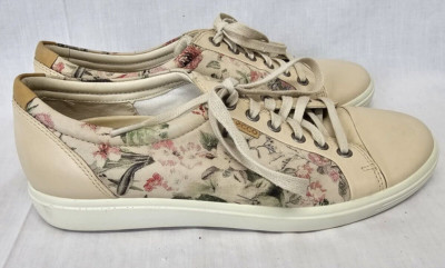 Ecco Womens Shoes Size 41 Sneakers Print Floral