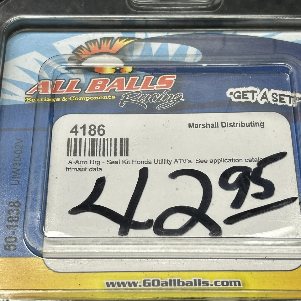 All Balls 50-1038 Lower A Arm Bearing Bushing Seal Kit For Honda TRX500FE 05-12 - Image 3 of 3