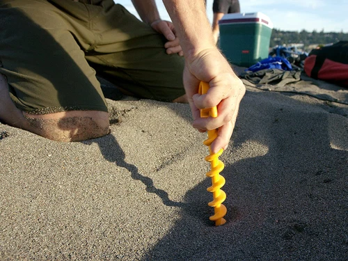 The Ultimate Ground Anchor | Camping tent peg shelter tarp dog stake landscaping - Picture 4 of 6