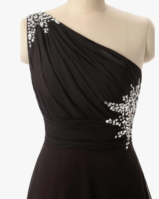 green emerald velvet dress Ombre One Shoulder Wine Tasting Dress* – Identity Boutique main image 1