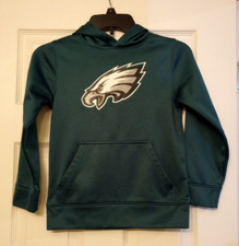 NFL Team Apparel Kids Size S 6/7 Hoodie 100 Polyester